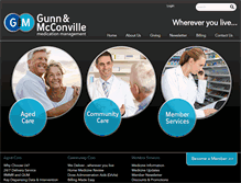 Tablet Screenshot of gunnandmcconville.com.au